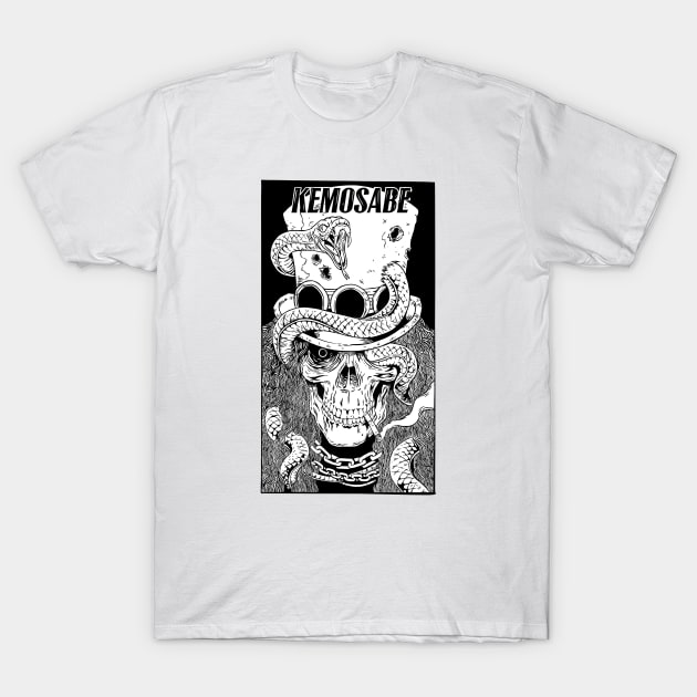 Kemosabe Rockers Skull #1 T-Shirt by KEMOSABE